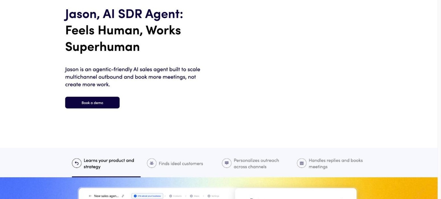 Reply.io outbound sales platform product page